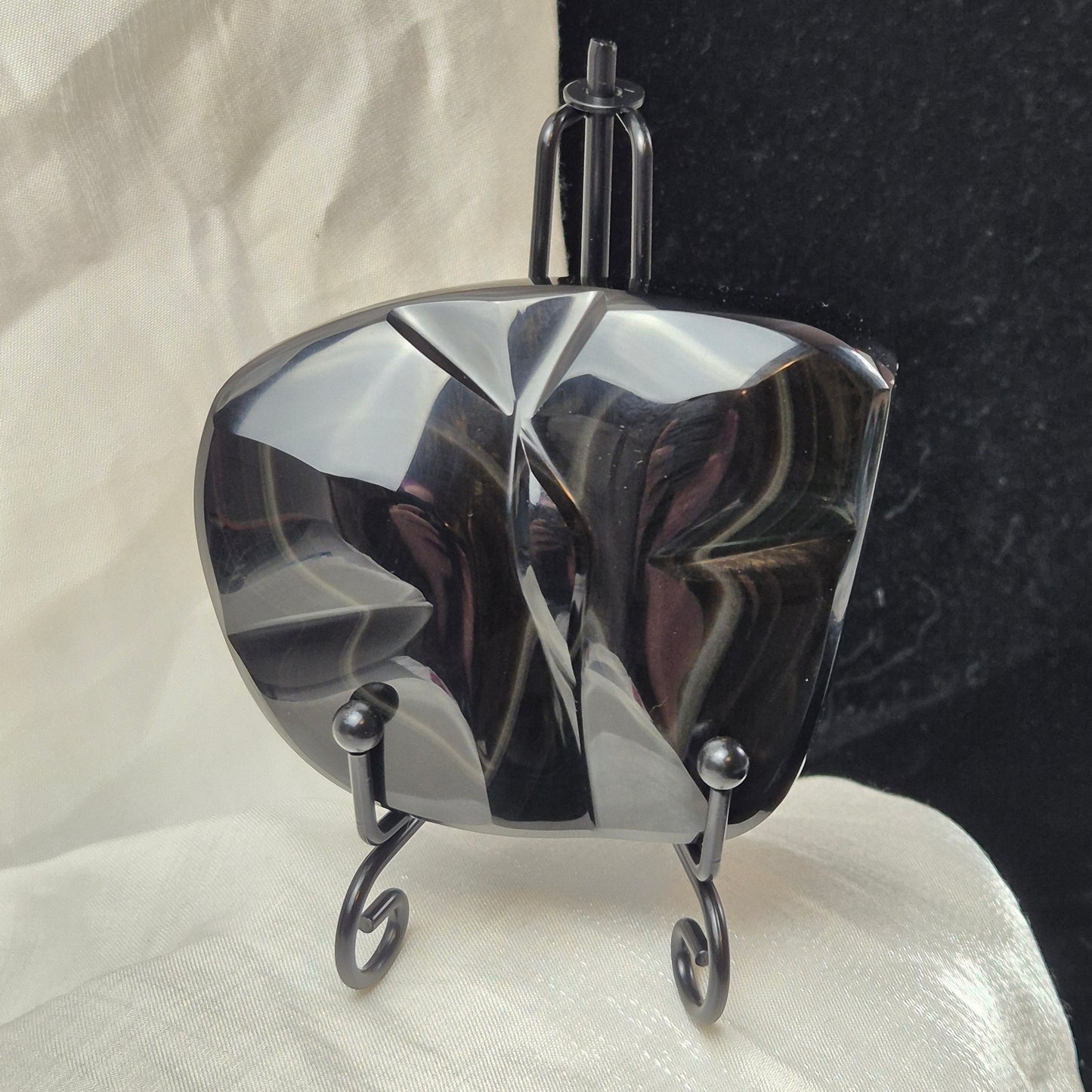 Rainbow obsidian butterfly 3