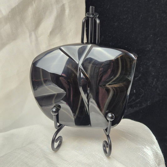 Rainbow obsidian butterfly 3