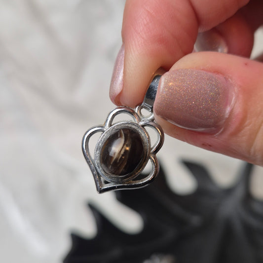 Feather agate pendant 9 (Indonesia)