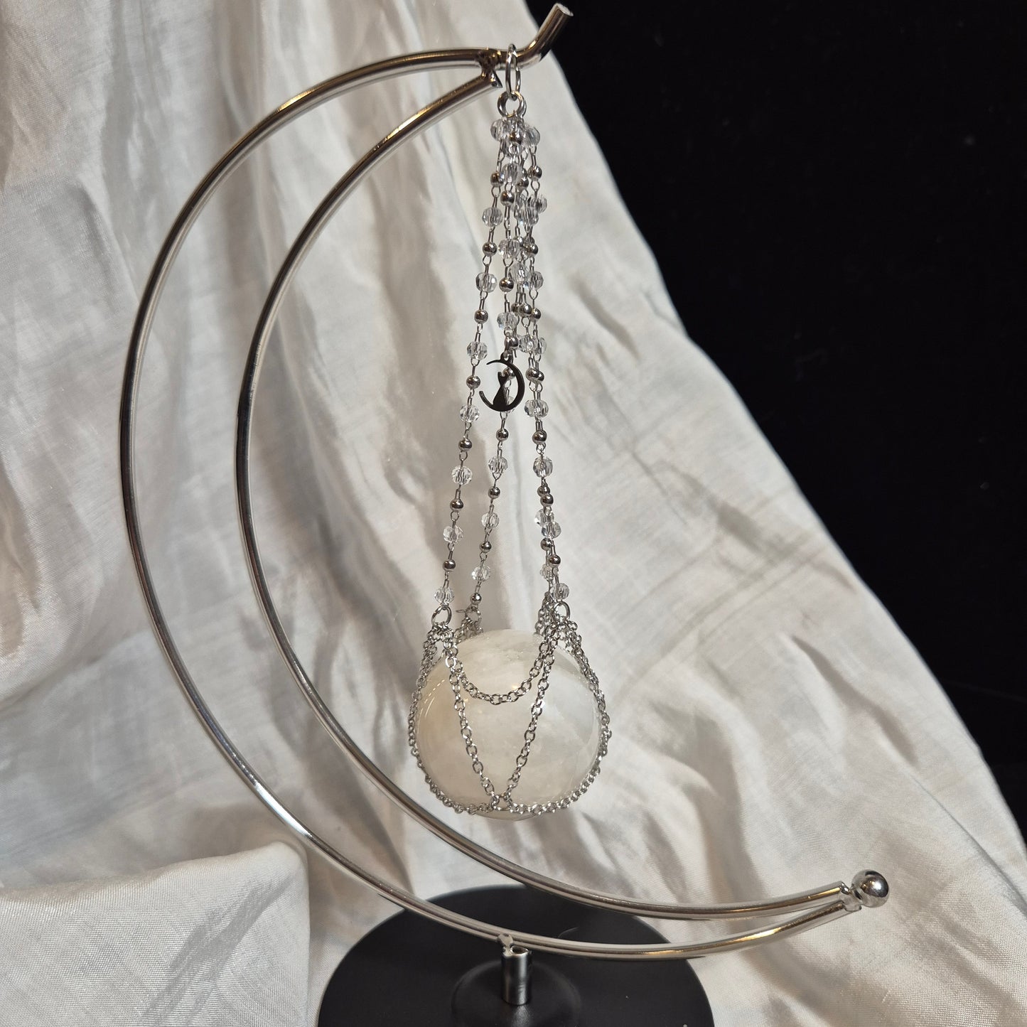 Moon sphereholder with net