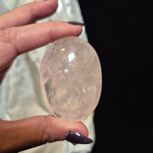 Rosequarts palmstone 7