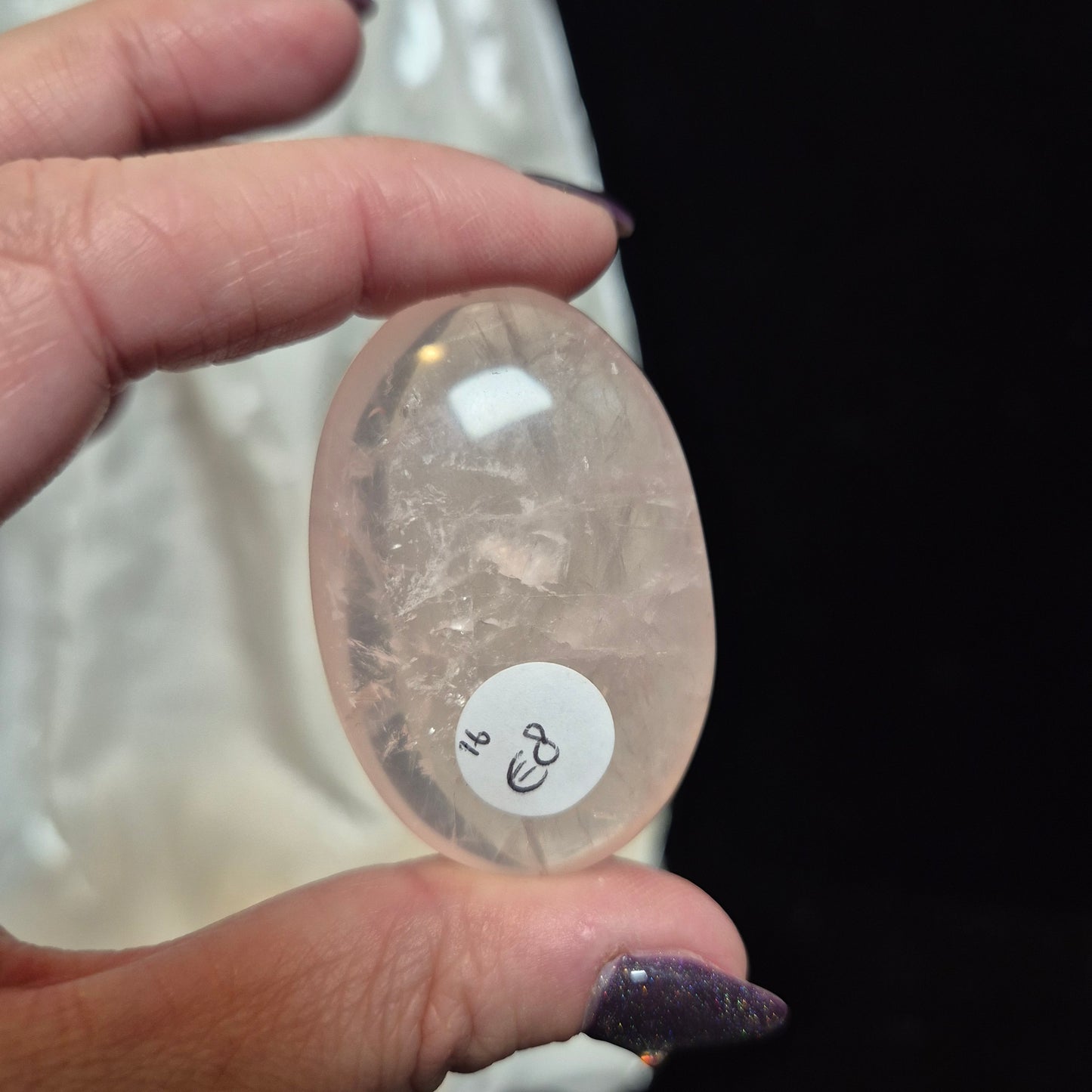 rosequarts palmstone 16