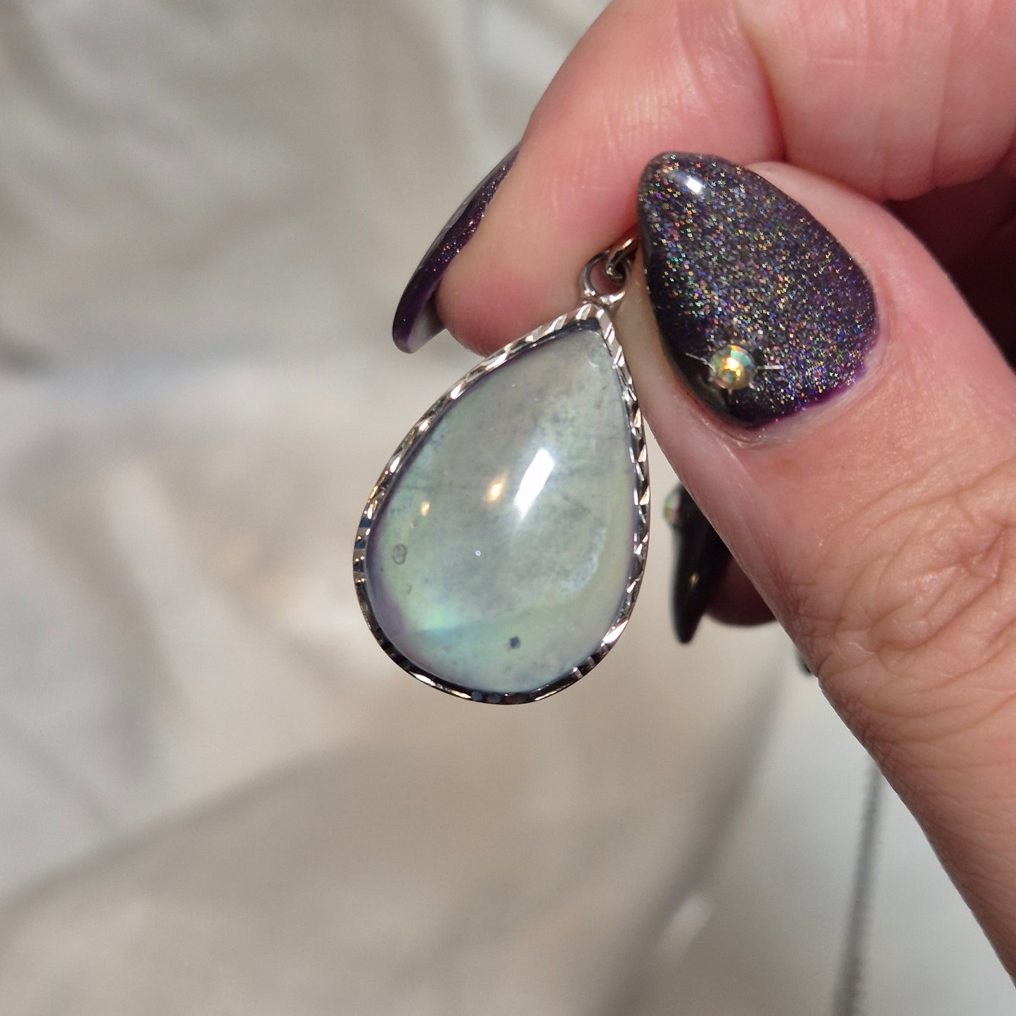 aquamarine pendant