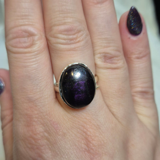 pollished purpurite ring 1