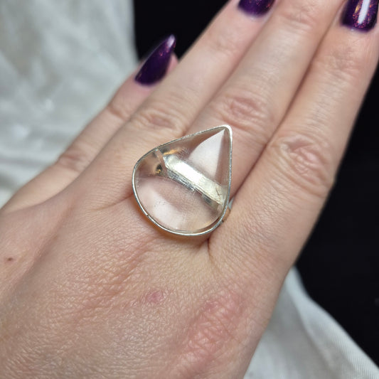 optical calcite ring 6