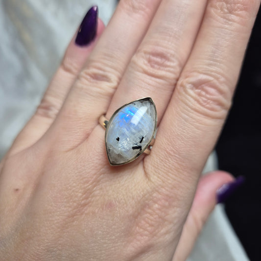 rainbow moonstone ring 2