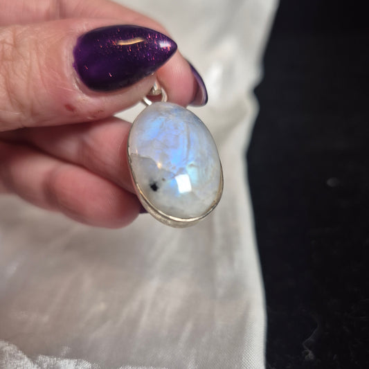 rainbow moonstone pendant 9