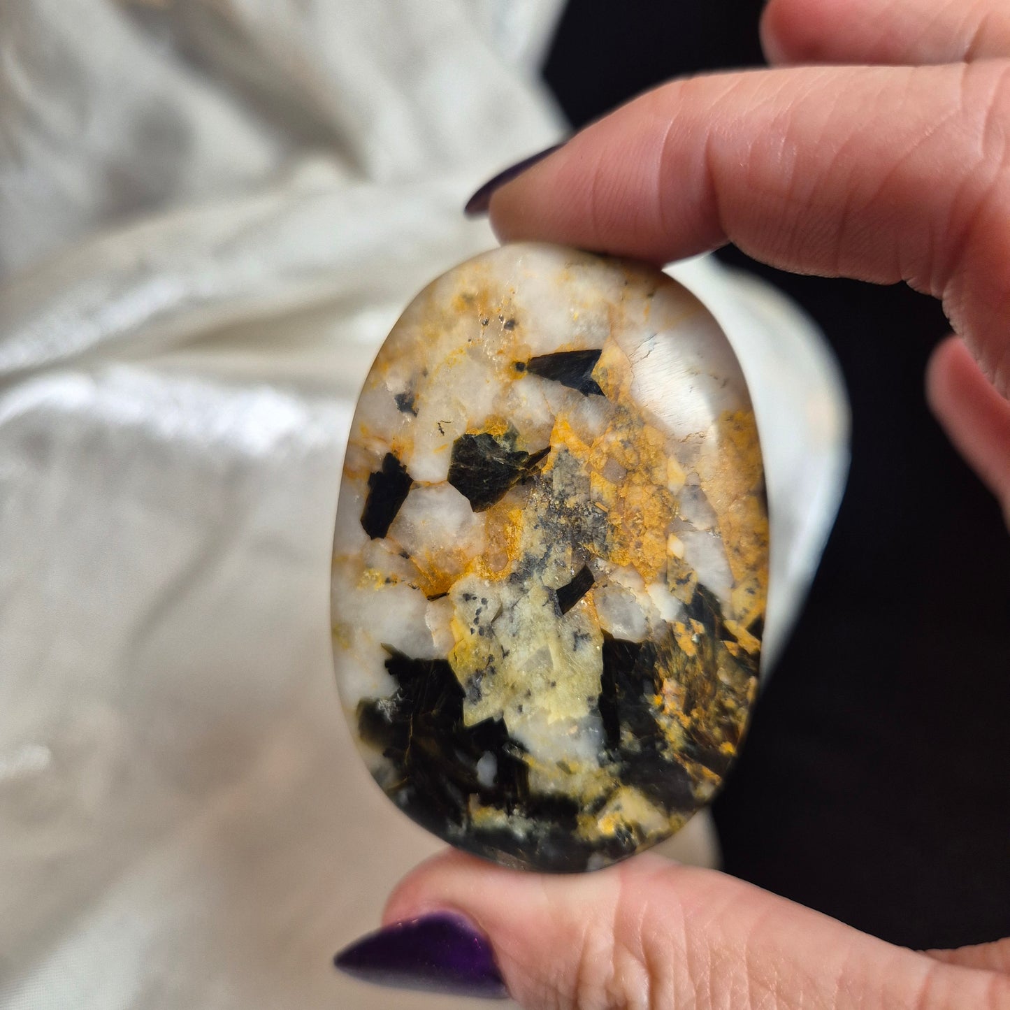 Topaz mix palmstone 3 (brazil)