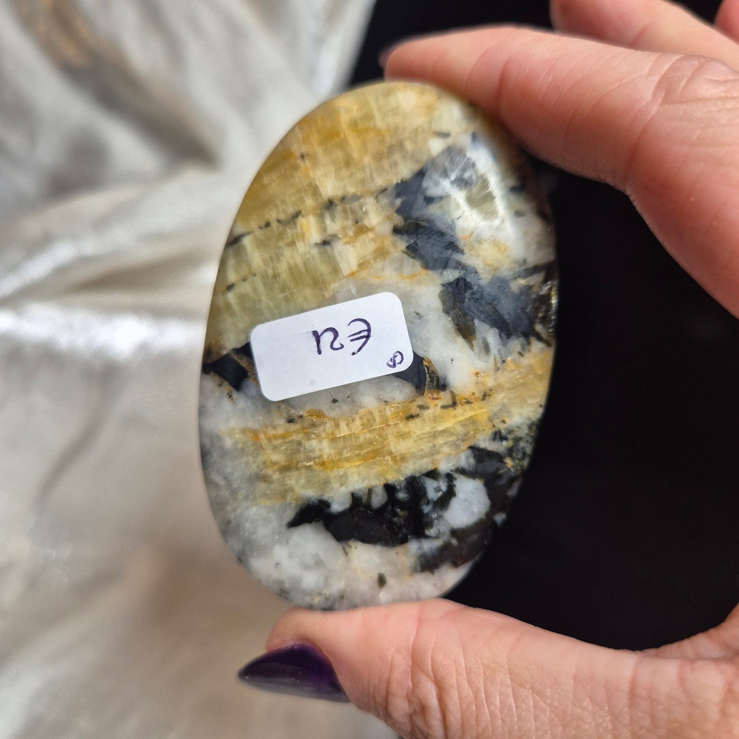 Topaz mix palmstone 8 (brazil)