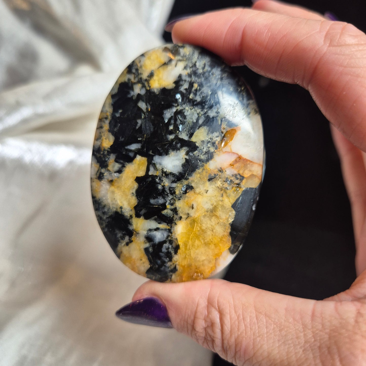 Topaz mix palmstone 9 (brazil)