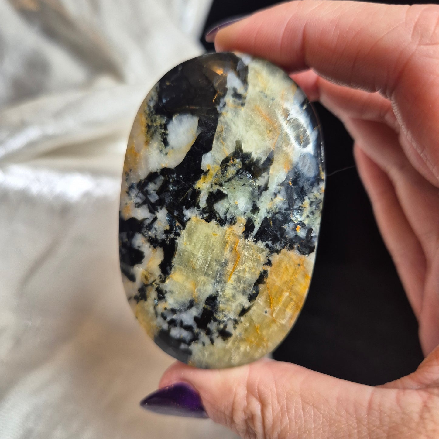 Topaz mix palmstone 10 (brazil)
