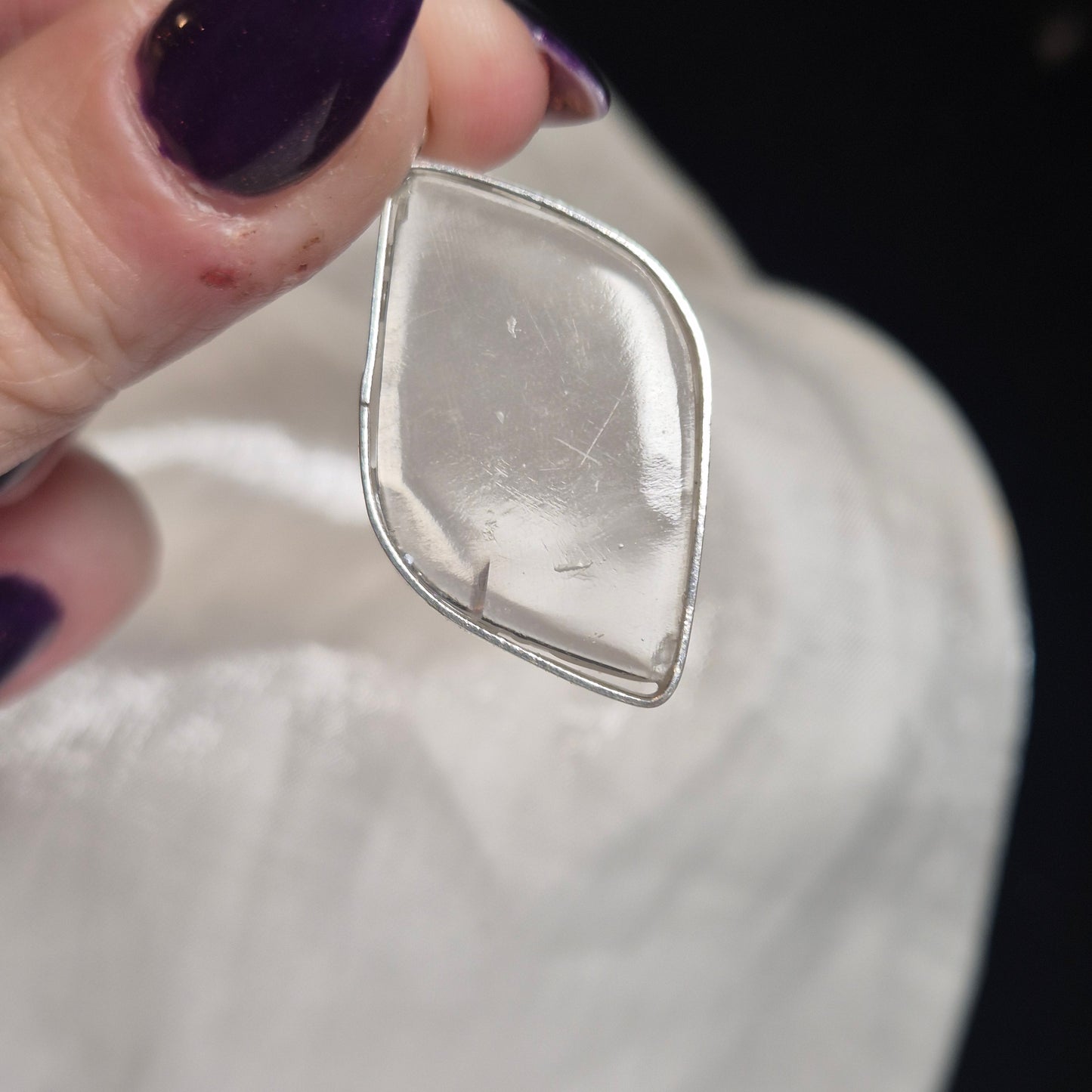 optical calcite pendant 1
