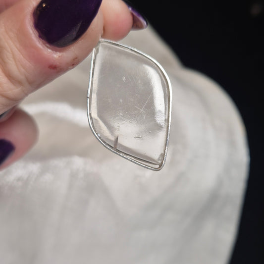 optical calcite pendant 1