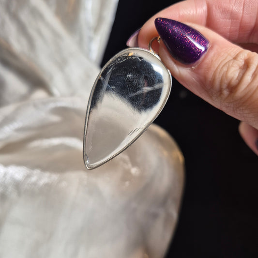 optical calcite pendant 2