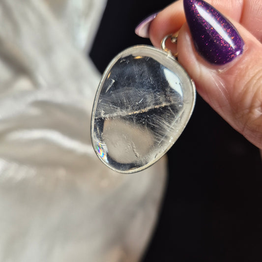 optical calcite pendant 3