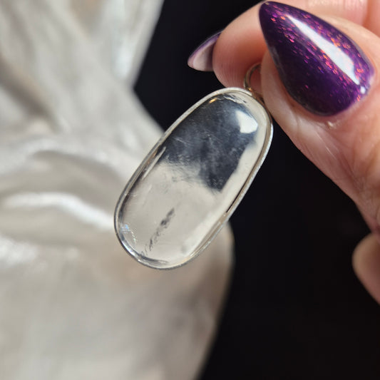 optical calcite pendant 4