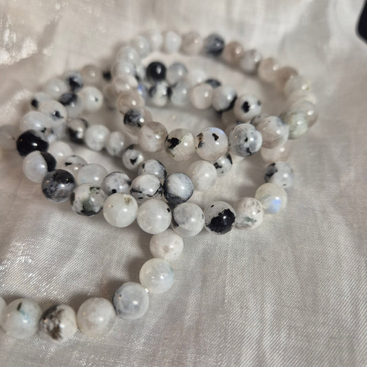 rainbow moonstone bracelet