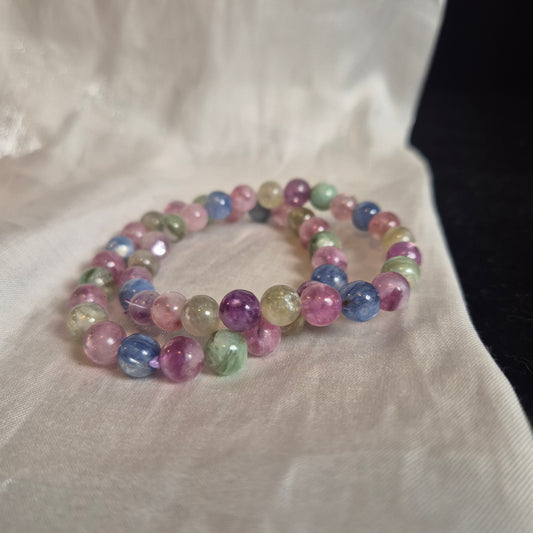 mixed mica bracelet