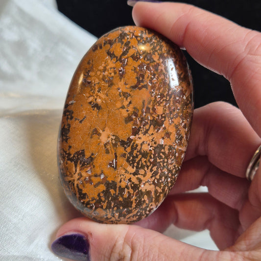Starburst jasper palmstone 15