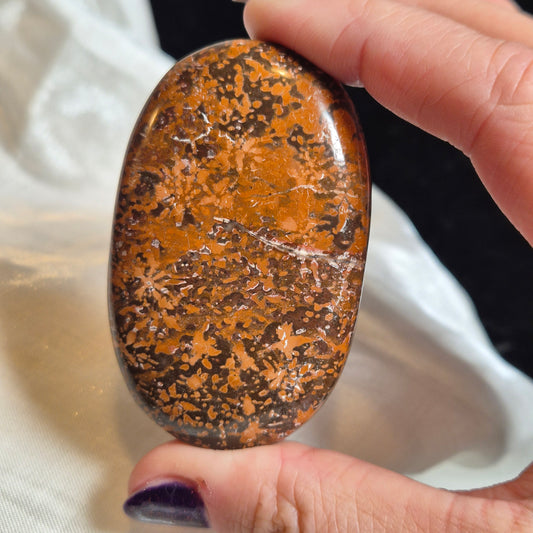 Starburst jasper palmstone 20