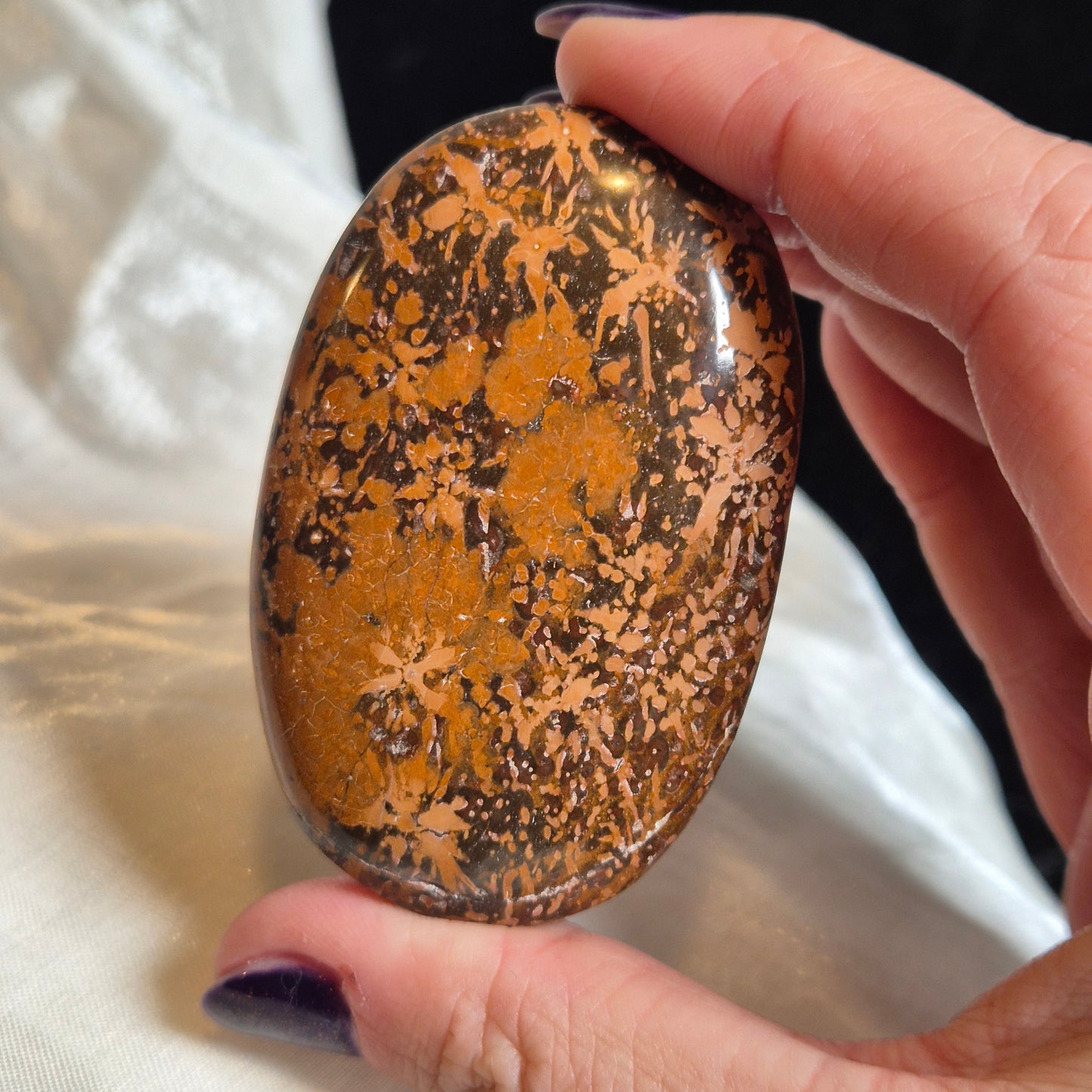 Starburst jasper palmstone 27