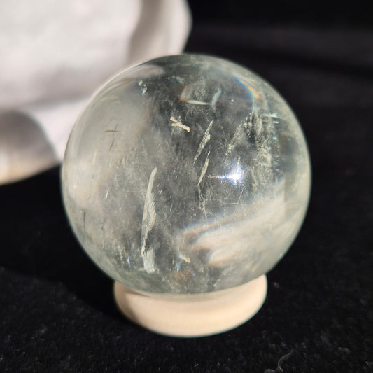 optical clear calcite sphere 2