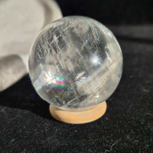 optical clear calcite sphere 1