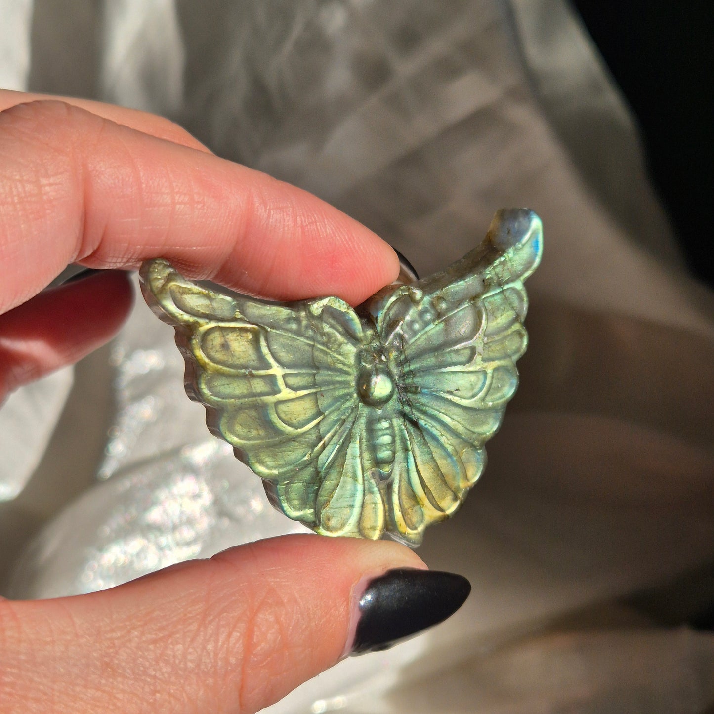 Labradorite butterfly