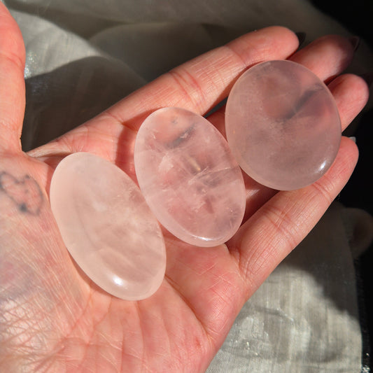 Rosequarts worrystone