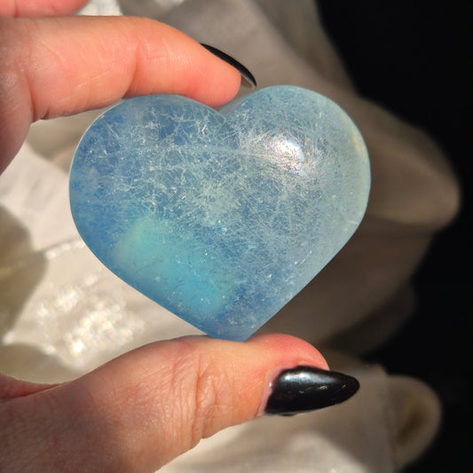 Aquamarine heart 3