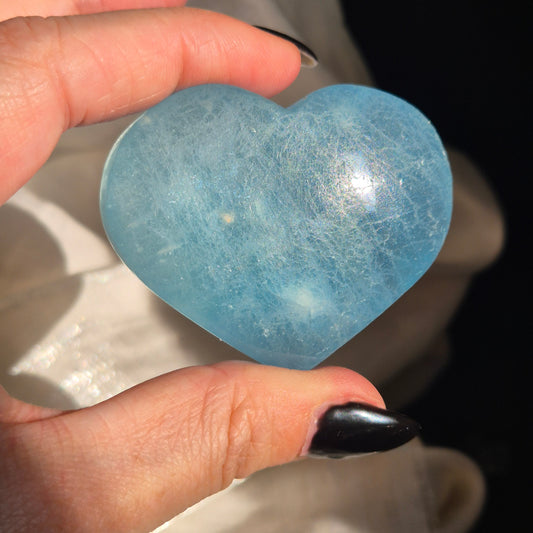Aquamarine heart 4