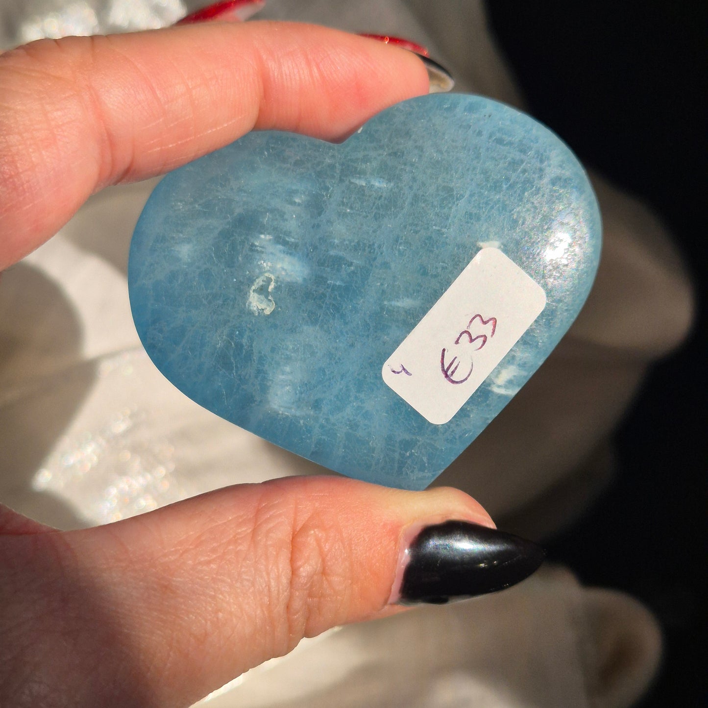 Aquamarine heart 4