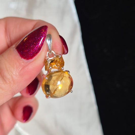 Citrine pendant