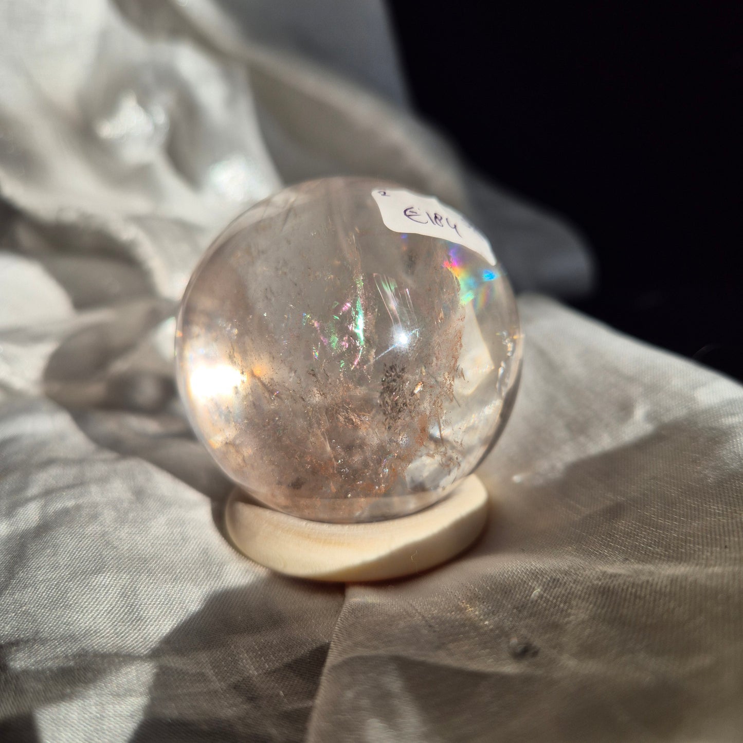 Pink quarts sphere 2 (rare)