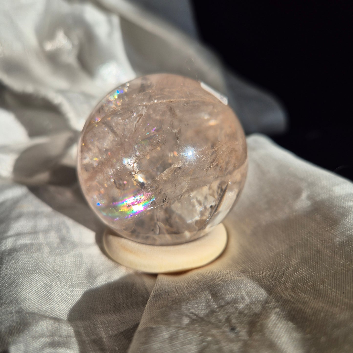 Pink quarts sphere 4 (rare)