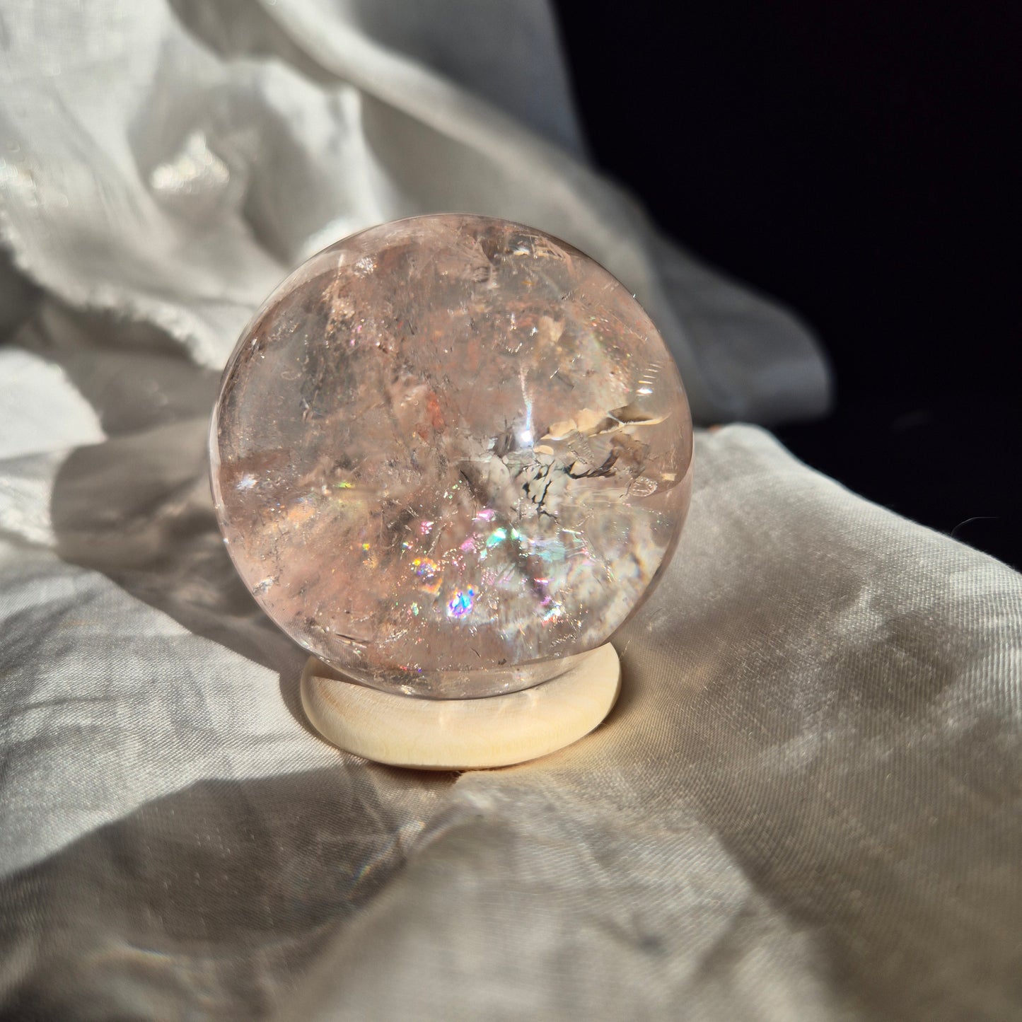 Pink quarts sphere 5 (rare)