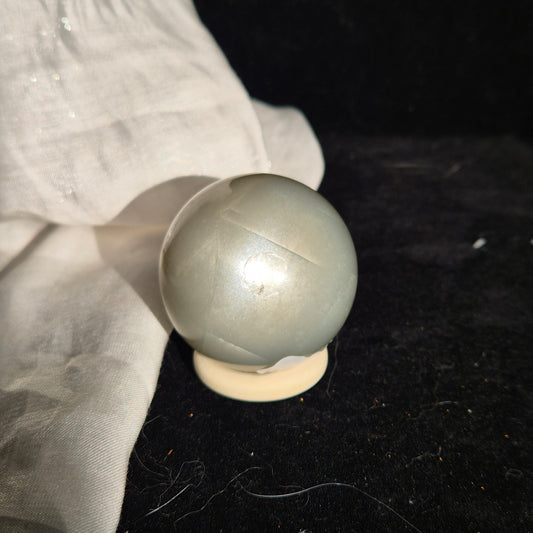Sage green moonstone sphere 10