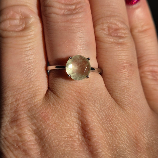 Libyan dessert glass ring silver