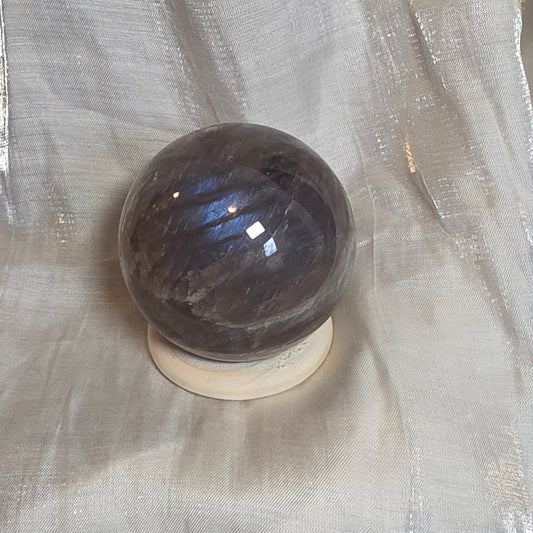 Black moonstone sphere 9