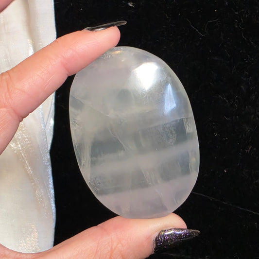 Yttrium Fluorite palmstone 5