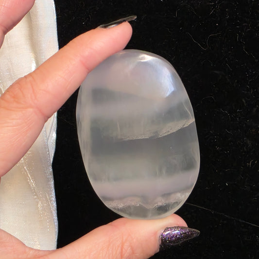 Yttrium Fluorite palmstone 6
