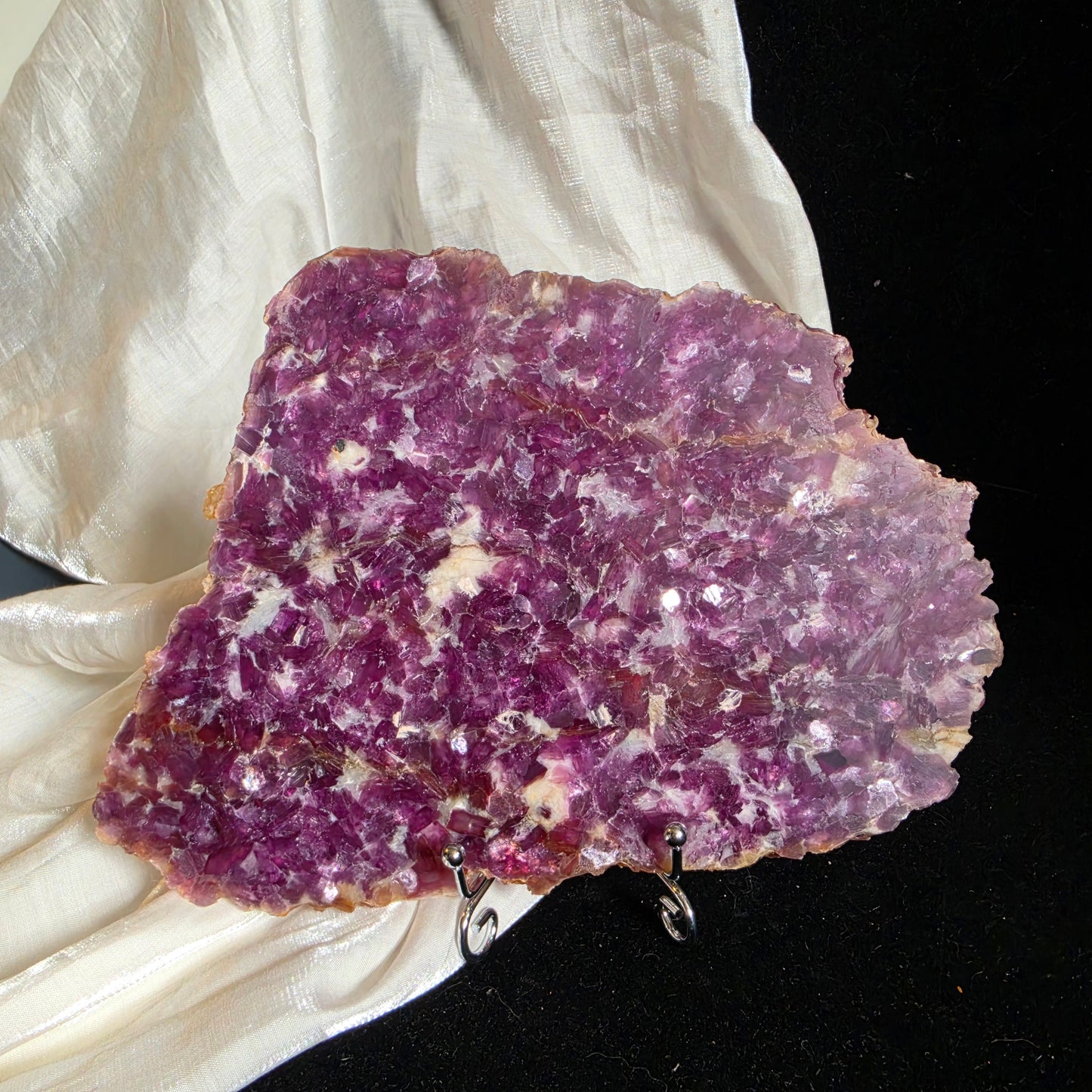 Lepidolite slab 3