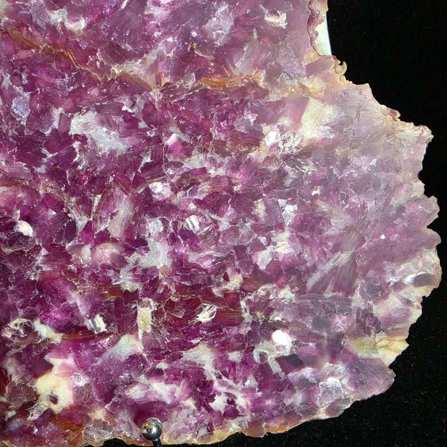 Lepidolite slab 3