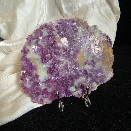 Lepidolite slab 1