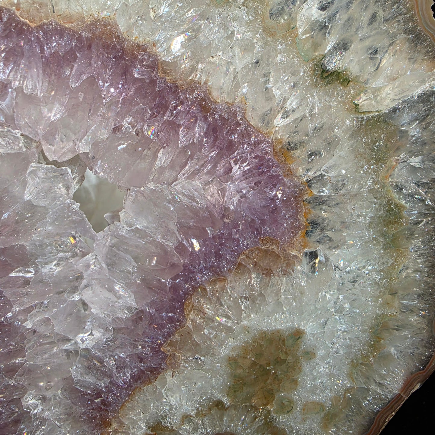Agate / amethist slab 2