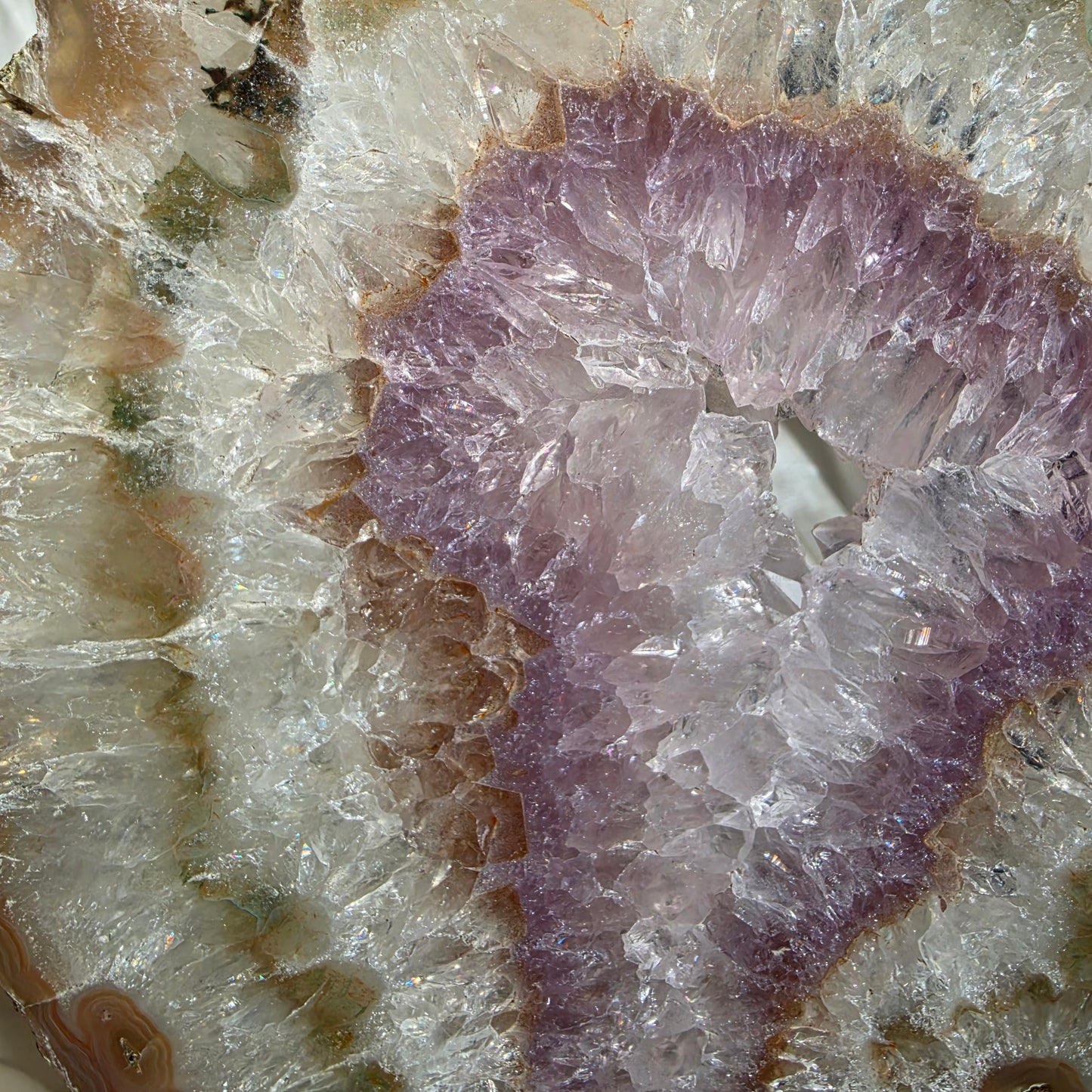 Agate / amethist slab 2