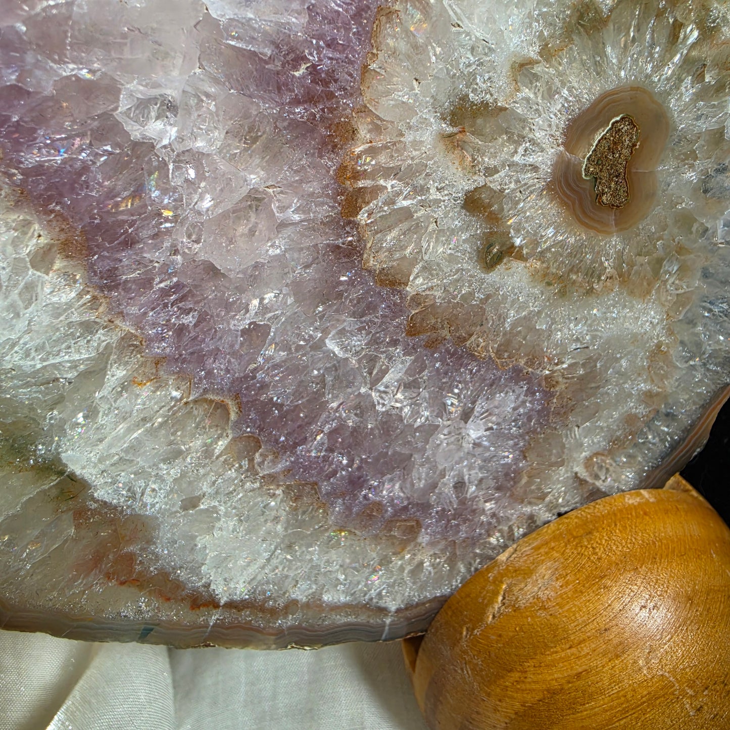 Agate / amethist slab 2