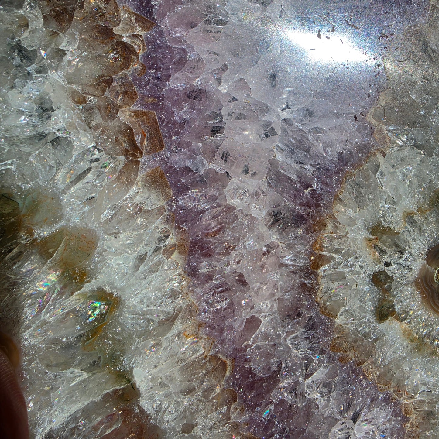 Agate / amethist slab 2