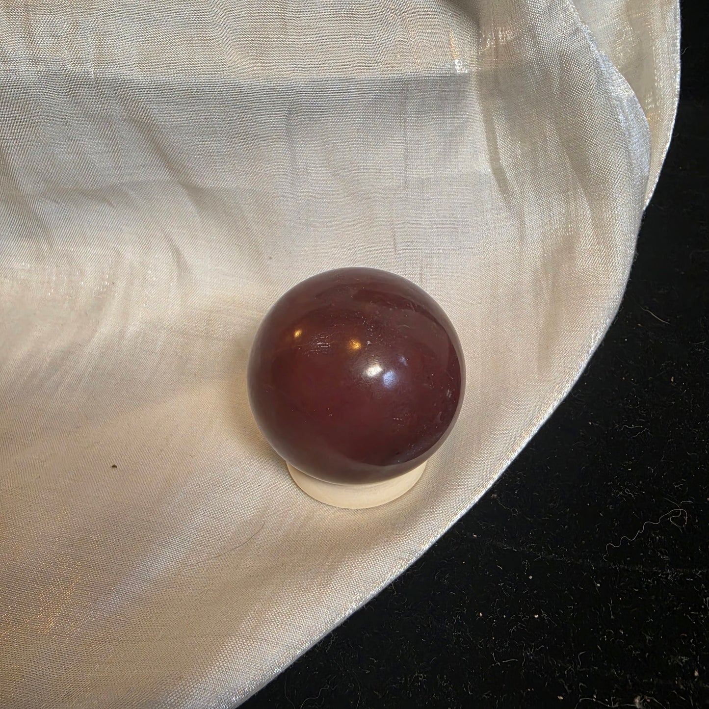Guava quarts sphere 4