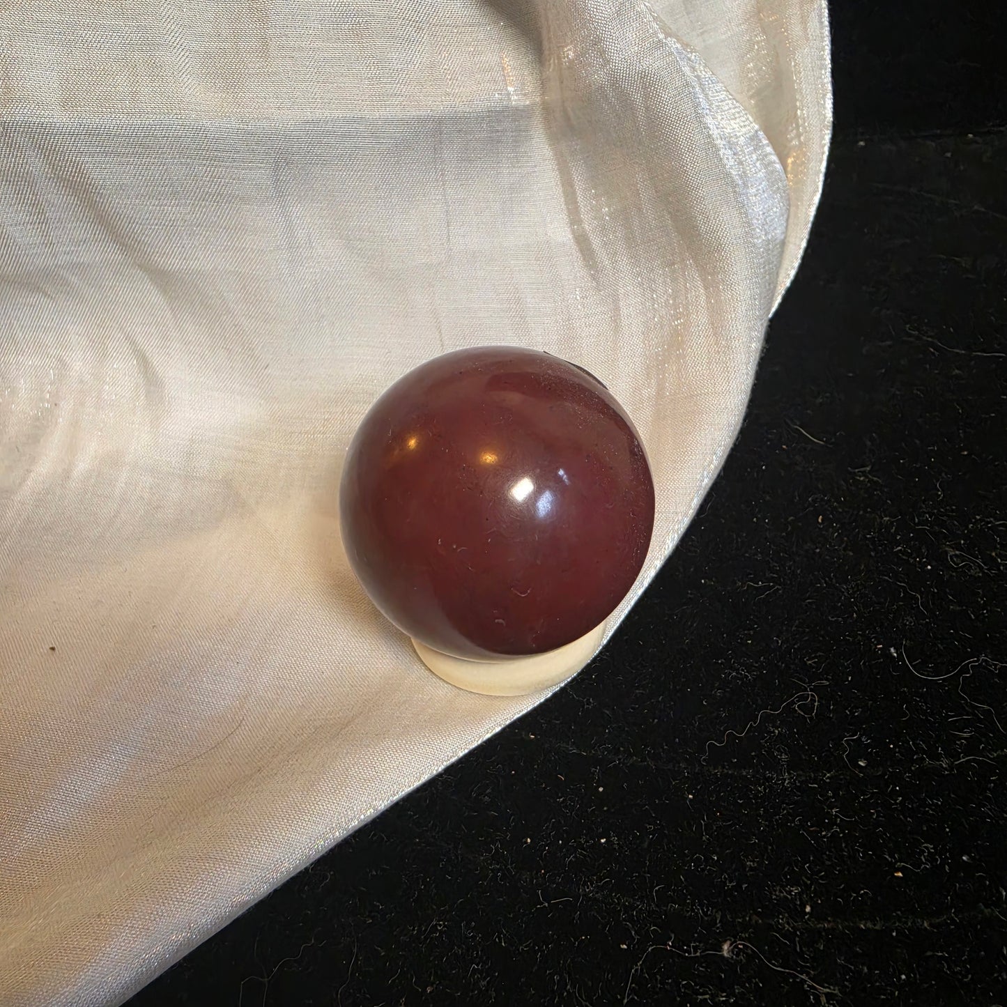 Guava quartz sphere 5